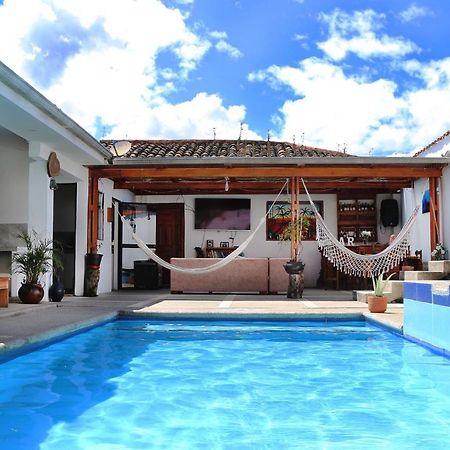 Hostel Las Palmas Vilcabamba Bagian luar foto