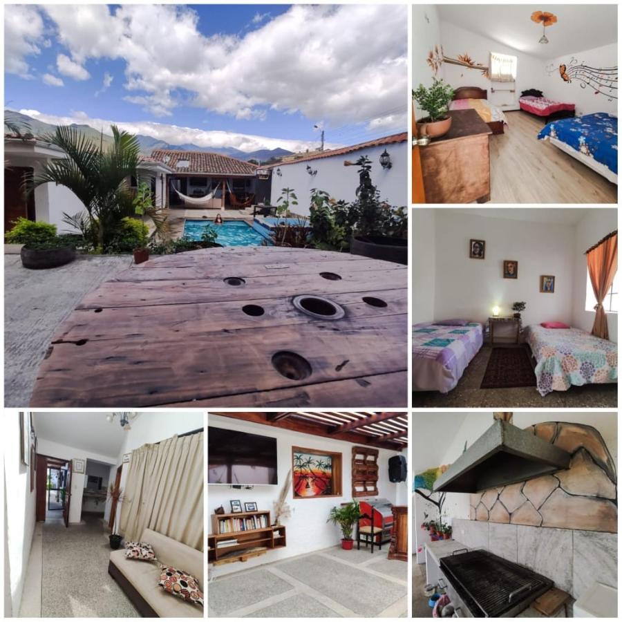 Hostel Las Palmas Vilcabamba Bagian luar foto