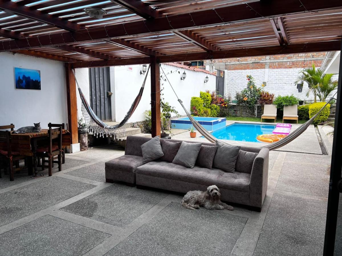 Hostel Las Palmas Vilcabamba Bagian luar foto